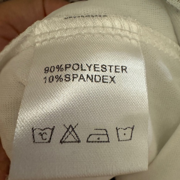 White with silver sequins mini dress —size S - Picture 9 of 9